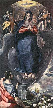 A Imaculada Conceio por El Greco