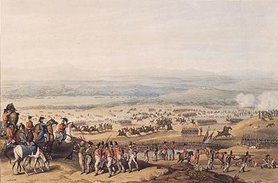 Wellington na Batalha de Fuentes d'Ooro
