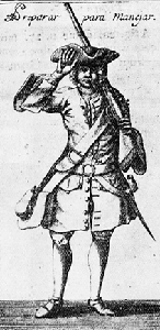 Soldado em 1740