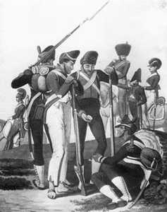 Soldados da Legio em 1810