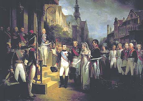Napoleo I e a rainha Lusa da Prssia