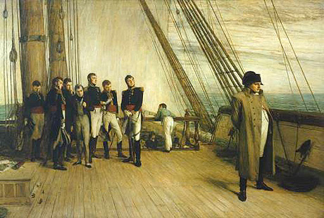 Napoleo prisioneiro da Gr-Bretanha